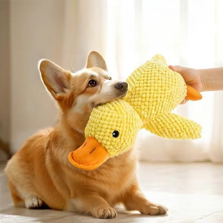 Stuffed Squeaky Plush Dog Toy for Pets Engagement