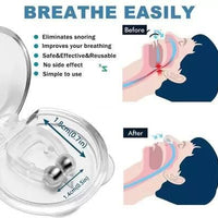 Anti Snoring Nose Clip Device for Men Women Nasal Strips Stops Snoring Stopper Anti-snoring Device (Nose Clip) - Pack of 1 , 2