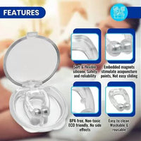Anti Snoring Nose Clip Device for Men Women Nasal Strips Stops Snoring Stopper Anti-snoring Device  (Nose Clip)
