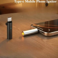 Electric Cigarette Lighter - Plug-in USB Pocket Portable Outdoor Mouth-Blow