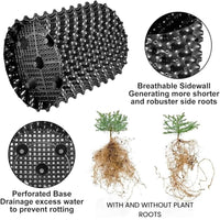 Air Pots/Air Pruning Grow Bags For Gardening (Large 12*15 Inch)