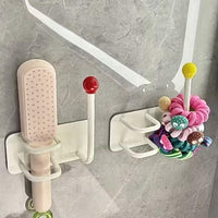 Self Adhesive Wall Mounted Headband Hook No Drill Punch Free Hair Accessories Organizer